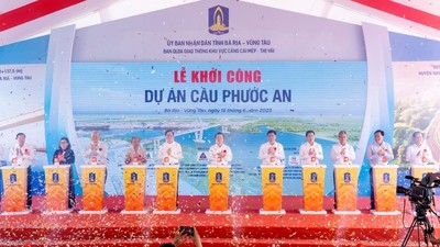 Bà Rịa-Vũng Tàu khởi công xây dựng cầu Phước An nối với tỉnh Đồng Nai