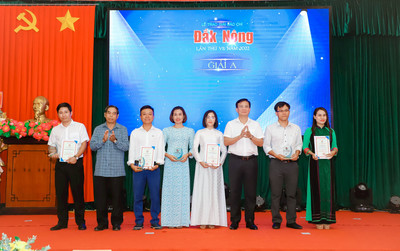 Tổ chức lễ trao Giải báo chí tỉnh Đắk Nông lần thứ VII, năm 2022