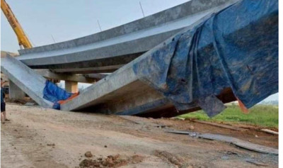 Kiểm điểm vụ sập dầm cầu trên cao tốc Diễn Châu - Bãi Vọt