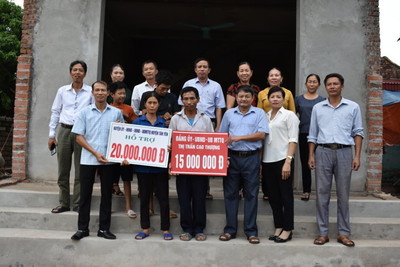 Bắc Giang đã hỗ trợ xây mới, sửa chữa 1.586 nhà "Đại đoàn kết" cho hộ nghèo năm 2022