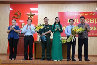 Trưởng Ban Quản lý KKT Dung Quất và các KCN tỉnh được bầu vào Ban thường vụ Tỉnh ủy Quảng Ngãi