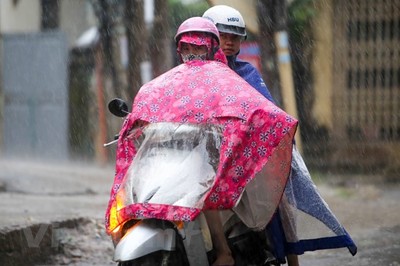 Bắc Bộ, Thanh Hóa và Nghệ An mưa to trong hai ngày cuối tuần