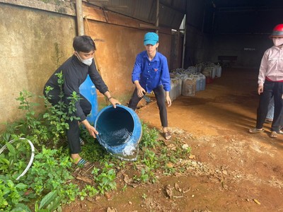 Huyện Đắk Song: Tổng vệ sinh môi trường phòng chống sốt xuất huyết
