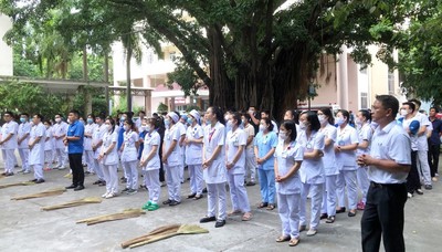 Khánh Hòa: "Tháng hành động vì môi trường năm 2023" tại Bệnh viện Đa khoa tỉnh