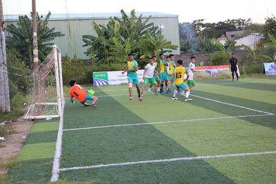 Kết quả thi đấu đầu tiên tại Giải bóng đá Môi trường Đô thị toàn quốc lần thứ 2 (KV miền Nam)