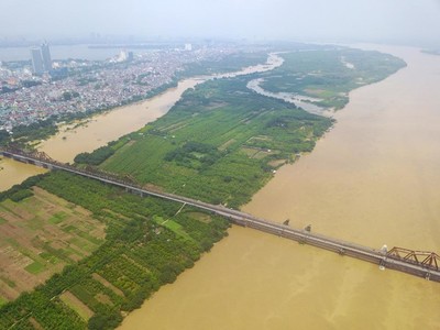 Hà Nội chấp thuận đề án xây dựng công viên văn hóa tại bãi giữa, bãi bồi ven sông Hồng