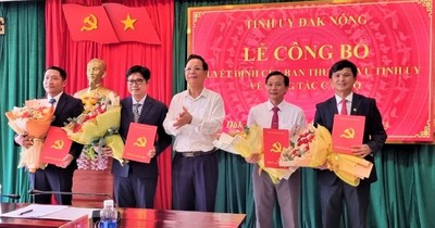 Bí thư Huyện ủy Đắk R'Lấp giữ chức Giám đốc Sở Xây dựng tỉnh Đắk Nông