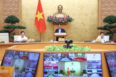 Thủ tướng Phạm Minh Chính chủ trì Hội nghị trực tuyến Chính phủ với địa phương tháng 6/2023