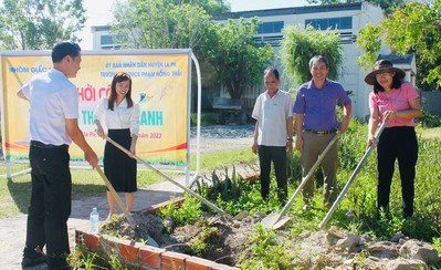 Gia Lai: Xây dựng Thư viện xanh tại Trường TH và THCS Phạm Hồng Thái