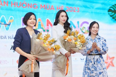 Hoa hậu Ban Mai đắt sô làm Đại sứ Wow Đà Nẵng