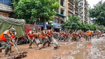 Trung Quốc cảnh báo về một loạt hiện tượng thời tiết cực đoan trong tháng 7