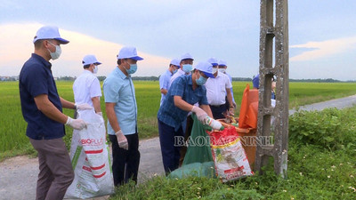 Nông dân Thuận Thành chung tay bảo vệ môi trường