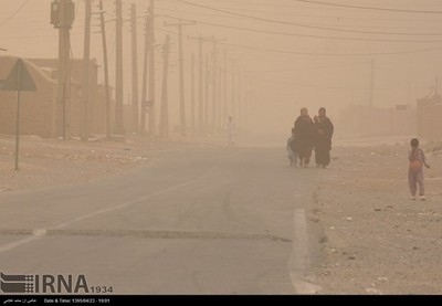 Bão cát tại Iran khiến hàng trăm người phải nhập viện