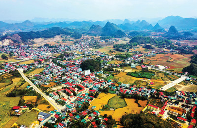 Trùng Khánh - Cao Bằng: Huy động nhiều nguồn lực đầu tư xây dựng hạ tầng đô thị