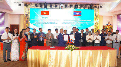 Quảng Trị trao đổi kinh nghiệm quản lý nhà nước về TNMT với nước bạn Lào