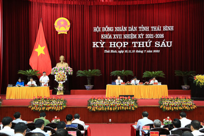 Kỳ họp thứ sáu, HĐND tỉnh Thái Bình khóa XVII: Thẳng thắn, dân chủ để phát triển