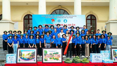 Thái Nguyên: Sinh viên các trường đại học tiếp nối sứ mệnh màu áo xanh tình nguyện