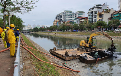 Hà Nội đặt mục tiêu hoàn thành tỷ lệ nước thải đô thị được xử lý đến năm 2025 đạt 50-55%