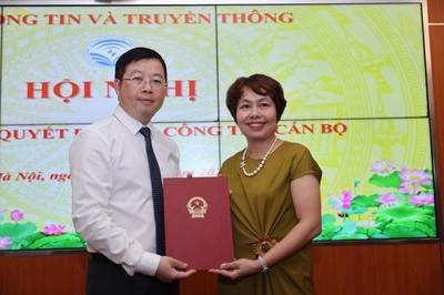 Bà Đặng Thị Phương Thảo được bổ nhiệm làm Phó cục trưởng Cục Báo chí