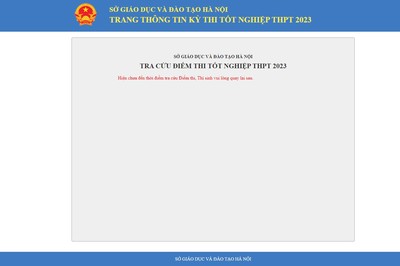 Tra cứu điểm thi tốt nghiệp THPT năm 2023 tại Hà Nội chính xác nhất