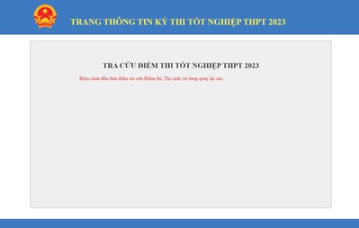 Tra cứu điểm thi tốt nghiệp THPT 2023 tỉnh Bình Thuận chính xác nhất