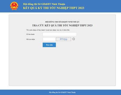 Tra cứu điểm thi tốt nghiệp THPT 2023 tỉnh Ninh Thuận chính xác nhất
