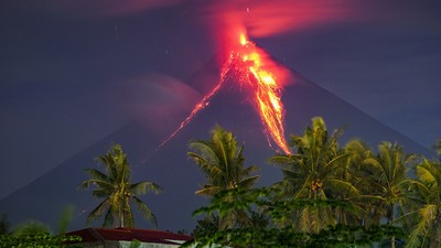 Philippines: Hơn 1.600 người bị nhiễm trùng hô hấp sau khi núi lửa phun trào