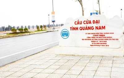 Quảng Nam yêu cầu thu hồi 42,3 tỷ đồng chi vượt quyết toán tại công trình cầu Cửa Đại