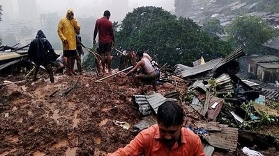 Ấn Độ: Sạt lở đất khiến gần 100 người mất tích