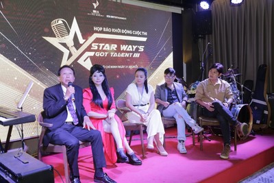 Nhạc sỹ Thế Hiển, Nhạc sỹ Nguyễn Văn Chung ngồi “Ghế nóng” cuộc thi Star Way’s Got Talent 2023