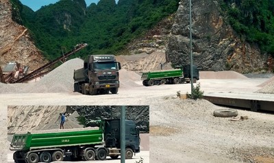Lạng Sơn: Cần kiểm tra đoàn xe khai thác tại mỏ đá Minh Tiến, gây ô nhiễm môi trường (bài 2)