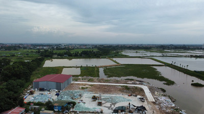 Ngọc Hồi,Thanh Trì: Ô nhiễm môi trường từ san lấp bằng vật liệu thải & xây dựng xưởng trên đất dự án