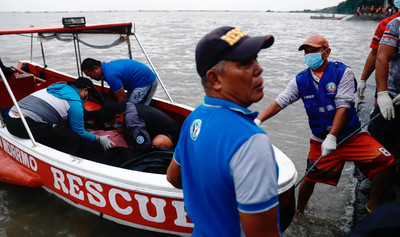Philippines: Lật thuyền chở khách khiến ít nhất 25 người thiệt mạng