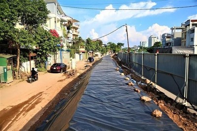Hà Nội: Tạm dừng thi công Dự án mở rộng đường Âu Cơ trong 4 tháng