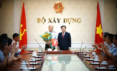 Ông Đinh Quang Tuấn được bổ nhiệm giữ chức Phó Chánh Thanh tra Bộ Xây dựng