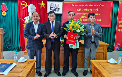 Ông Nguyễn Văn Gia được bổ nhiệm Giám đốc Sở Giao thông Vận tải Lâm Đồng