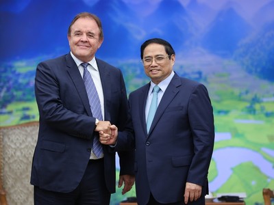 Thủ tướng Phạm Minh Chính tiếp Chủ tịch Công ty dầu khí Jadestone Energy Plc