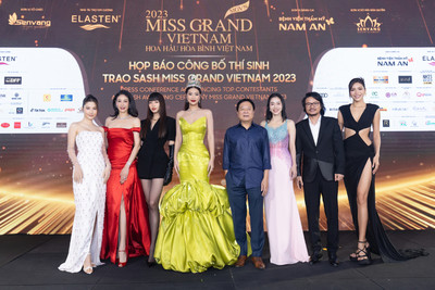 Công bố và trao sash cho các thí sinh vòng Chung kết toàn quốc Miss Grand Vietnam