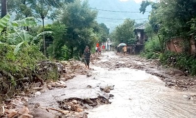 Lai Châu: Mưa lớn tại Than Uyên gây sạt lở đất, làm 7 người thương vong