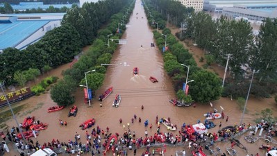 Trung Quốc “đau đầu” giải quyết vấn đề thoát nước đô thị sau ngập lụt