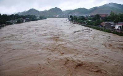 Yên Bái cảnh báo lũ sông Thao lên trên báo động 1
