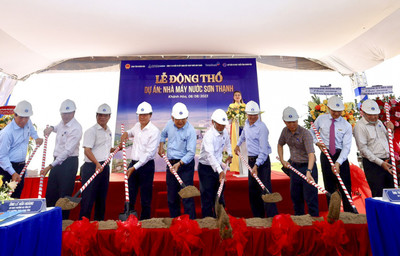 Xây dựng Nhà máy nước Sơn Thạnh trị giá 400 tỷ đồng tại Khánh Hòa