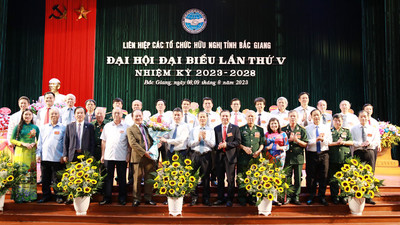 Đại hội đại biểu Liên hiệp các tổ chức hữu nghị tỉnh Bắc Giang lần thứ V, nhiệm kỳ 2023 - 2028