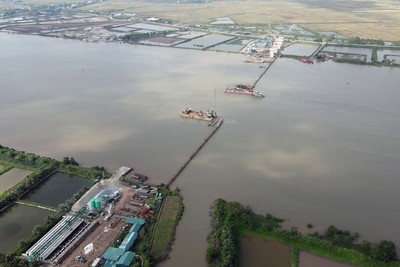 Tập đoàn Đạt Phương trúng gói thầu xây cầu vượt sông Đáy 1.174 tỷ đồng