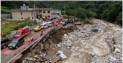 Trung Quốc: Số người thiệt mạng trong vụ lở đất đã tăng lên 21 người
