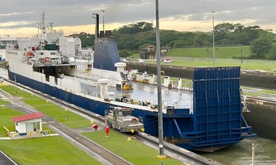 Hạn hán kỷ lục, kênh đào Panama hạn chế tàu thuyền qua lại