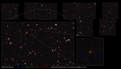 Kỷ lục: James Webb chụp được hình ảnh thiên hà sơ khai từ 13,4 tỉ năm trước