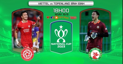 VTV5 Trực tiếp Viettel vs Bình Định, V-League 2023, 18h hôm nay 16/8