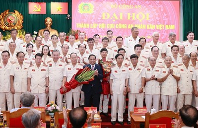 Thủ tướng Phạm Minh Chính dự Đại hội thành lập Hội Cựu Công an nhân dân Việt Nam