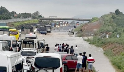 Bộ GTVT báo cáo Thủ tướng vụ ngập cao tốc Phan Thiết - Dầu Giây